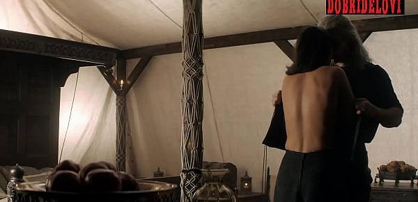  Anya Chalotra nude in bed with Henry Cavill - The Witcher